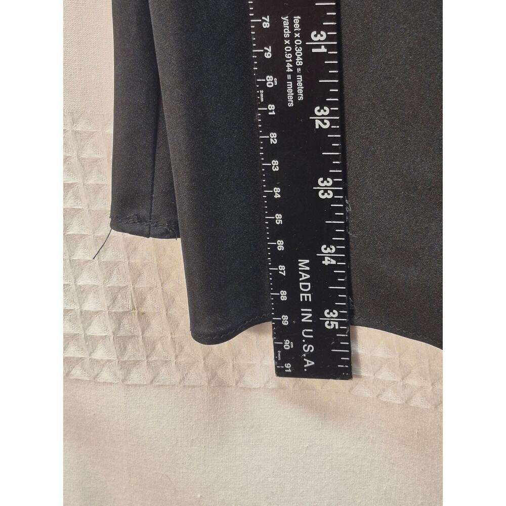 Nanette Slip Dress Womens Size 10 Black Lined Mini Scoop Neck Sleeveless 7412 - Picture 4 of 7